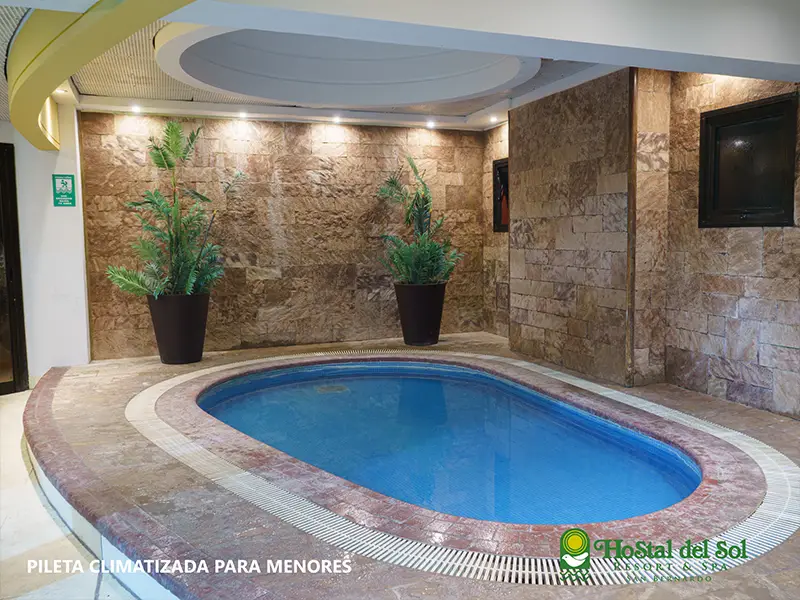 Pileta climatizada para menores